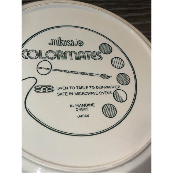 Vintage Mikasa Almandine Chop Plate Platter Perfect‎ Condition - Picture 3 of 3